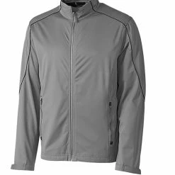 Cutter & Buck Weathertec Opening Day Softshell -Apparel Sales Store MCO00950 TTN MANN HG 35541.1634073328