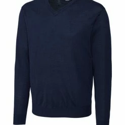 Cutter & Buck Douglas V-Neck Sweater -Apparel Sales Store MCS01431 LYN MANN HG 85882.1668549956
