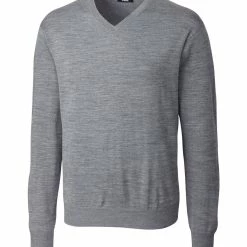 Cutter & Buck Douglas V-Neck Sweater -Apparel Sales Store MCS01431 MDGH MANN HG 92393.1668549956