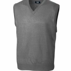 Cutter & Buck Douglas V-Neck Vest - Big & Tall -Apparel Sales Store MCS01432 MDGH MANN HG 91295.1668798597
