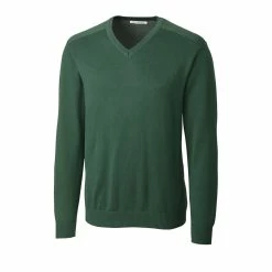 Cutter & Buck Men's Broadview V-Neck Sweater -Apparel Sales Store MCS01842 HT MANN HG 24262.1668612559