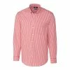 Cutter & Buck Long Sleeve Stretch Gingham - Big & Tall