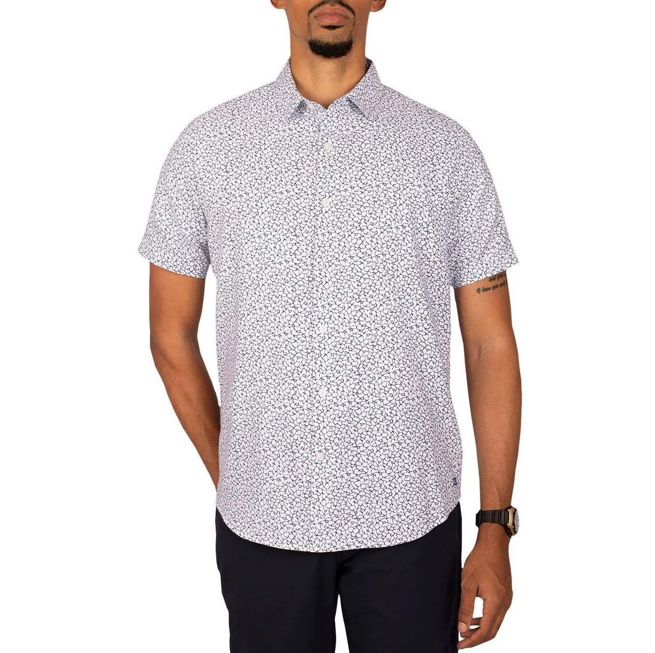 Cutter & Buck Windward Mineral Print Shirt 1 Cutter & Buck Windward Mineral Print Shirt