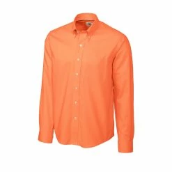 Cutter & Buck Nailshead Long Sleeve Shirt -Apparel Sales Store MCW01711 CLO MANN HG 29016.1649279563
