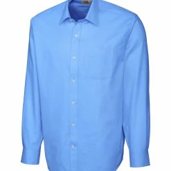 Cutter & Buck Long Sleeve Epic Easy Care Spread Nailshead - Big & Tall