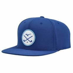 Mizuno Golf Mizuno Crossed Clubs Snapback Cap -Apparel Sales Store Mizuno Crossed Clubs Snapback Cap Royal a 41582.1663094590