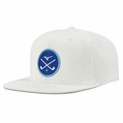 Mizuno Golf Mizuno Crossed Clubs Snapback Cap -Apparel Sales Store Mizuno Crossed Clubs Snapback Cap WHT a 42546.1663094602