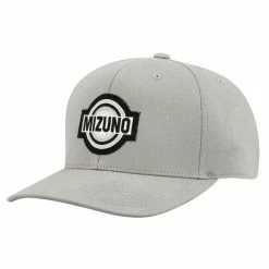Mizuno Golf Mizuno Patch Snapback Cap -Apparel Sales Store Mizuno Patch Snapback Cap Grey a 10781.1678384285