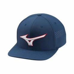 Mizuno Golf Mizuno Tour Flat Snapback Cap -Apparel Sales Store Mizuno Tour Flat Snapback Cap Navy 48496.1654018396