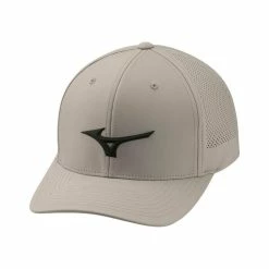 Mizuno Golf Mizuno Tour Vent Adjustable Cap -Apparel Sales Store Mizuno Tour Vent Adjustable Cap Grey 66201.1663090871