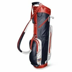 Sun Mountain Leather Cart Bag -Apparel Sales Store NavyWHiteRed 19245.1621612874