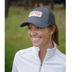 Ping Golf PING Ladies Trucker Cap -Apparel Sales Store PING Ladies Trucker Cap Slate c 17680.1654793239