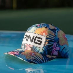 Ping Golf PING Tour Paradaiso Snapback Cap -Apparel Sales Store PING Tour Paradaiso Snapback Cap BLK c 83351.1661195793