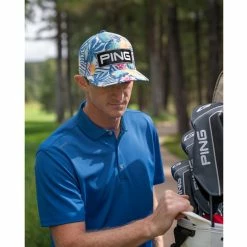 Ping Golf PING Tour Paradaiso Snapback Cap -Apparel Sales Store PING Tour Paradaiso Snapback Cap WHT c 36925.1661195793