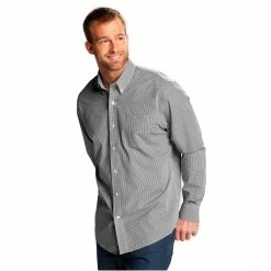 Cutter & Buck Long Sleeve Epic Easy Care Gingham Shirt