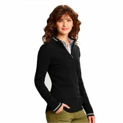 Cutter & Buck Ladies Lakemont Tipped Half Zip