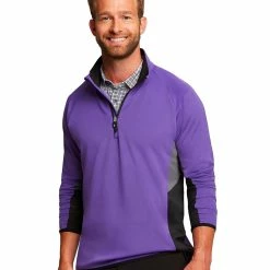Cutter & Buck Traverse Colorblock Half Zip