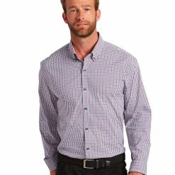 Cutter & Buck Soar Mini Check Shirt