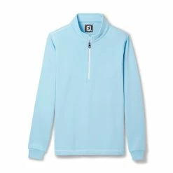 FootJoy Golf FootJoy Junior Half-Zip Contrast Stitch Mid-Layer -Apparel Sales Store fj 25301 59154.1675977074
