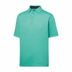 FootJoy Golf FootJoy ProDry Performance Stretch Lisle Dot Print Self Collar Polo -Apparel Sales Store fj 27747 33030.1675976264