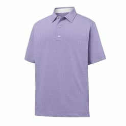 FootJoy Golf FootJoy ProDry Performance Stretch Lisle Dot Print Self Collar Polo -Apparel Sales Store fj 27970 08087.1675976263