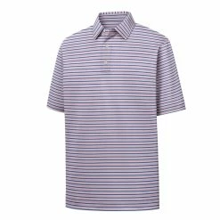 FootJoy Golf FootJoy ProDry Performance Stretch Lisle Pinstripe Polo -Apparel Sales Store fj 27979 53659.1675975703