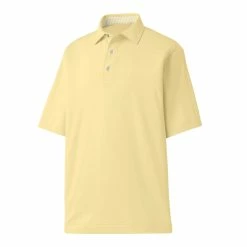 FootJoy Golf FootJoy ProDry Solid Lisle Golf Shirt With Stripe Accent -Apparel Sales Store fj 27987 71683.1675966578