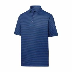 FootJoy Golf FootJoy Lisle Feeder Stripe Self Collar Polo -Apparel Sales Store fj 28109 46973.1675972290