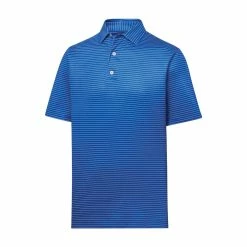 FootJoy Golf FootJoy ProDry Lisle Classic Pencil Stripe Polo -Apparel Sales Store fj 28117 60284.1675977514