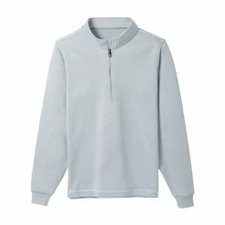 FootJoy Golf FootJoy Junior Half-Zip Contrast Stitch Mid-Layer -Apparel Sales Store fj 28165 40737.1675977074